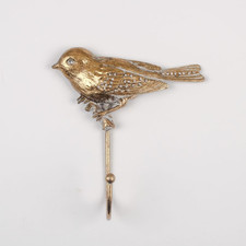 Gold Metal Diamante Sparrow