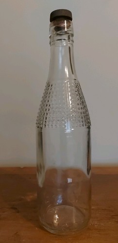 Lucozade vintage glass - glass, bottle