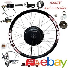 27.5" 2000W~3000W 48V 52V 60V 72V MTX Rear Wheel Conversion Kit