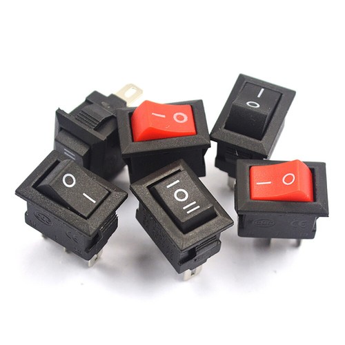 3pin mini rectangle rocker - 2/3pin,