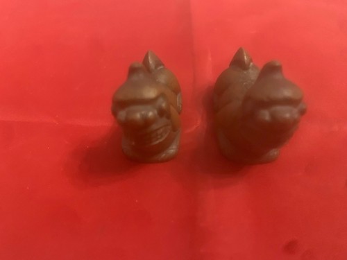 Pair antique chinese bronze - chinese,