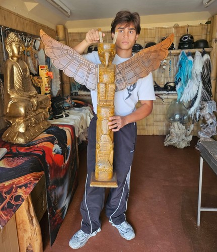 Totem pole torture deco - pole,