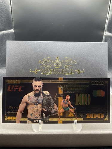 Conor mcgregor 24k gold - mcgregor, foil