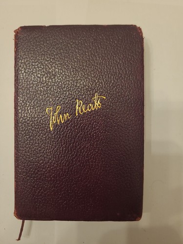 John keats collins clear type - keats,