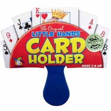 Little Hands Card Holder Children's Plastic Playing Card Game Holder 