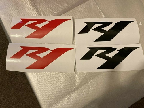 Yamaha stickers red - r1,