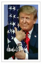 DONALD TRUMP AUTOGRAPH SIGNED