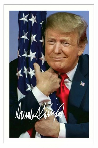 Donald trump autograph signed - donald,