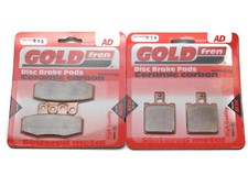 Brake Pads Front & Rear For Moto Morini 350 Kanguro 1987