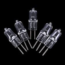 10Pcs G5.3 24V 20W/35W/50W Base Halogen Work Light Lamp Bulbs for Lathe Machine