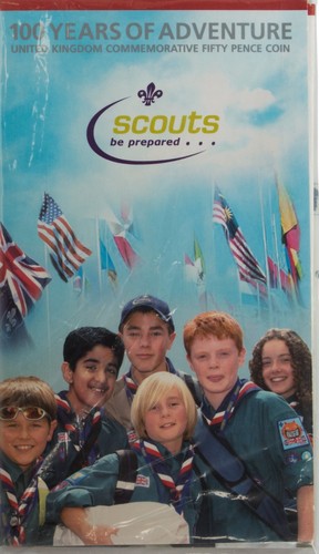 2007 50p scouts fifty - 50p,