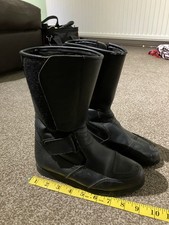 Leather Motorcycle Boots Size