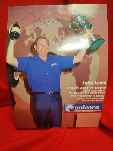 Autographed original john - autographed, lowe