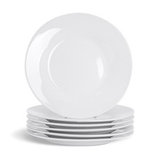 6x Classic White Side Plates