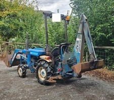 Ford 1210 compact tractor with