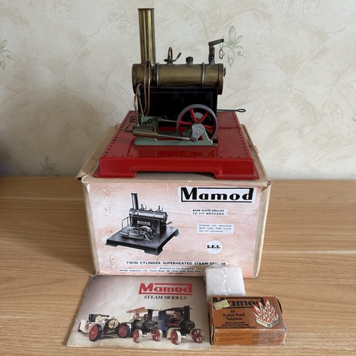 Mamod steam engine - steam, se3