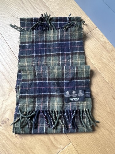 Barbour 100 lambswool tartan - 100%,