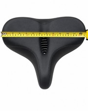 Comfortable black bicycle - comfortable,