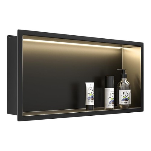 Stainless steel shower niche - stainless,