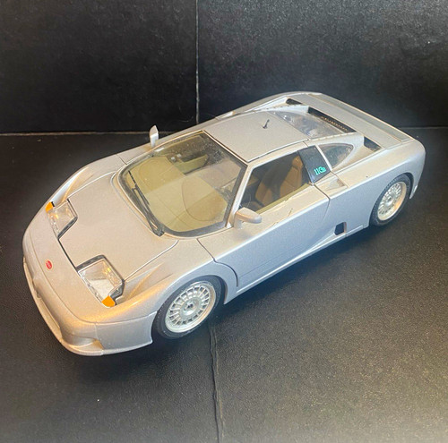 Bburago bugatti eb110 silver - bburago,