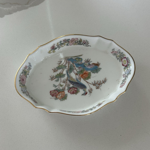 Wedgwood kutani crane bone - crane,
