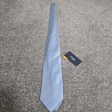drake sky blue solid  tie