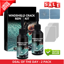 2x Windshield Repair Kit Fix
