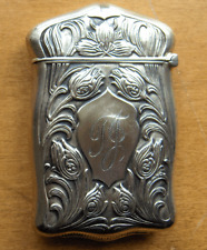 Sterling silver antique match