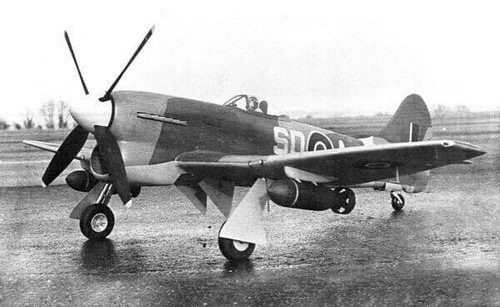 Hawker tempest 5 - tempest, 61.5"