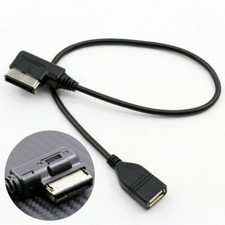 Car Audio MDI MMI AMI AUX to USB Adapter Cable for Audi A3 A4L A6 A7 A8 Q5 Q7 VW
