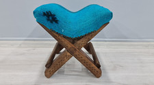 Turkish stool,  vintage furniture, wooden Chair, Antique Chair, old baho decor