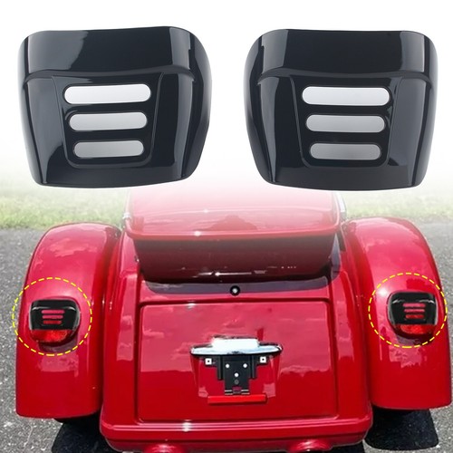 Slotted tail light visor - light, cover