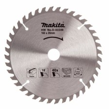 Makita 165mm 40 Tooth Circular
