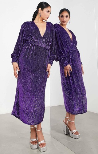 Asos edition sequin wrap - asos,