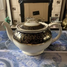 Vintage Grindley Teapot Blue & Gold