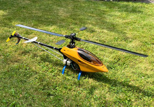 Raptor 50v2 , OS50SX-H ,Power Pipe , Carbon Blades ,Futaba 401/9254 V. Good Spec