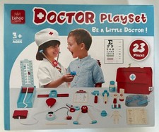 Kids Wooden Doctors Kit with