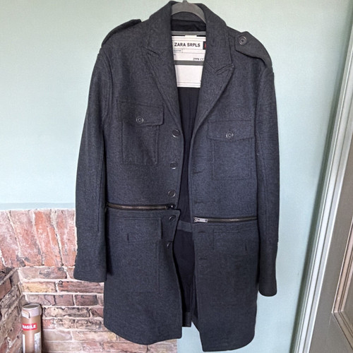 Zara srpls men grey - men's, wool
