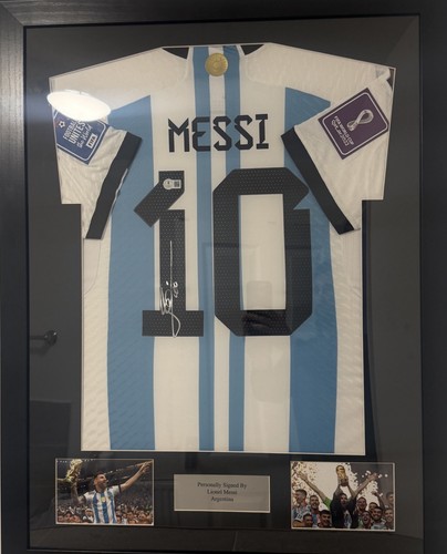 Signed messi world cup - signed, 2022
