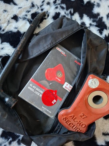 Alko secure caravan wheel lock - secure,