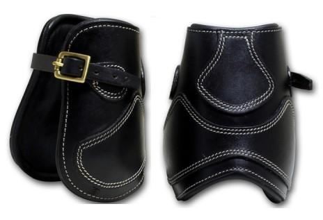 Leather horse tendon boots - horse,