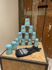 WSSA Official Stacking Cups Speed Stacks Set Blue Mix With Black Travel Case