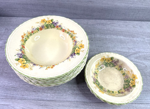 Myott staffordshire soup - 8,