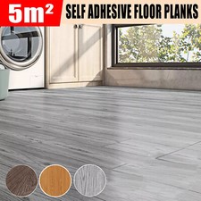 36pcs Floor Planks Tiles Self