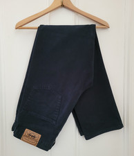 Lee Cooper Dark Blue Moleskin Trousers/Jeans W32 L32 Straight Leg VGC