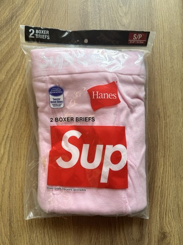 Supreme hanes pink boxers 2 - pink,