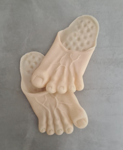 Novelty foot shaped slider - foot,