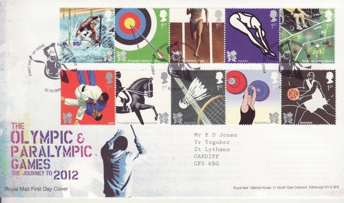 Stamps first day cover - gb,