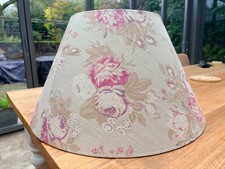 Cabbages and Roses large taped lampshade in Tulips and Roses Multi plus pad