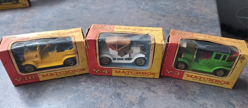 Matchbox diecast cars - y-3, benz
